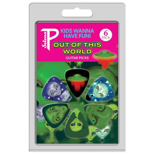 Perris 6-Pack "Kids Wanna Have Fun, Out Of This World" Selena Perris Picks Pack