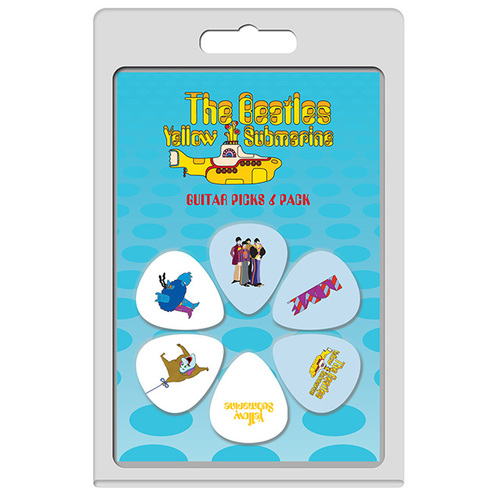 Perris 6-Pack The Beatles Licensed Guitar Picks Pack