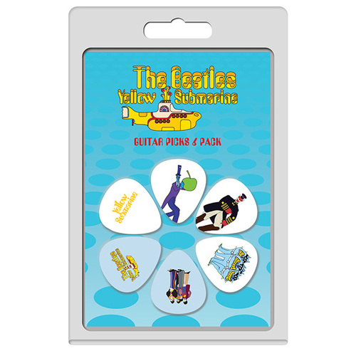 Perris 6-Pack The Beatles Licensed Guitar Picks Pack