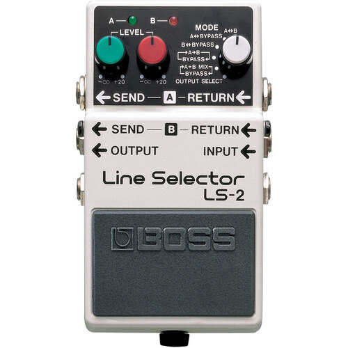 Boss LS-2 Line Selector Compact Pedal