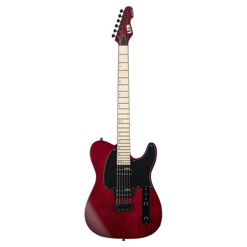 LTD TE-200 MAPLE BOARD SEE THRU BLACK CHERRY