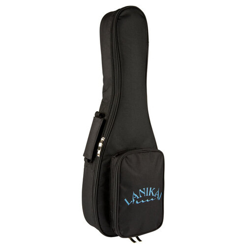 Lanikai Deluxe Concert Ukulele Gig Bag in Black