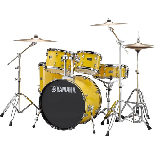 Yamaha Rydeen Fusion Drum Kit in Mellow Yellow