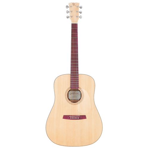 Kremona M10GG Steel String Green Globe Acoustic Solid Spruce Top with Case