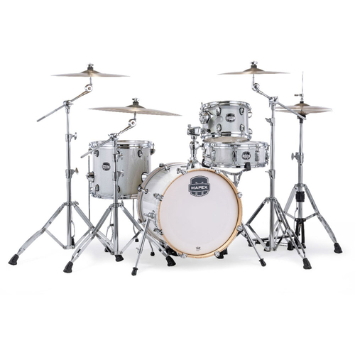 Mapex MA486SDT Mars Birch Series 4-Pce Drum Kit in Diamond Sparkle