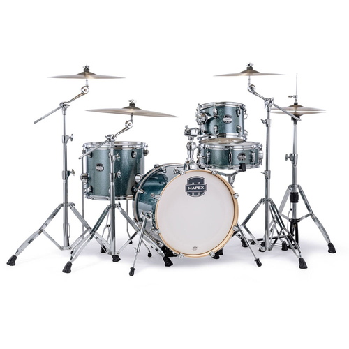 Mapex MA486SMI Mars Birch Series 4-Pce Drum Kit in Twilight Sparkle