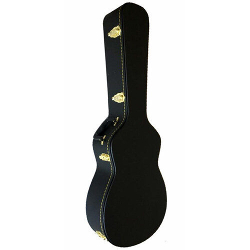 MBT Wooden Parlour Acoustic Guitar Case in Black