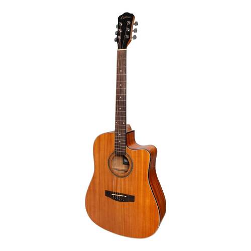 Martinez '41 Series' Dreadnought Cutaway AC/EL Guitar (Mahogany)