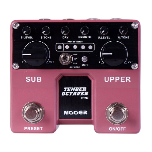 Mooer Tender Octaver Pro Octave Dual Guitar Effects Pedal