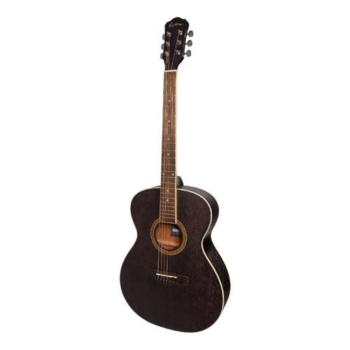Martinez '41 Series' Folk Size Acoustic Guitar (Black)