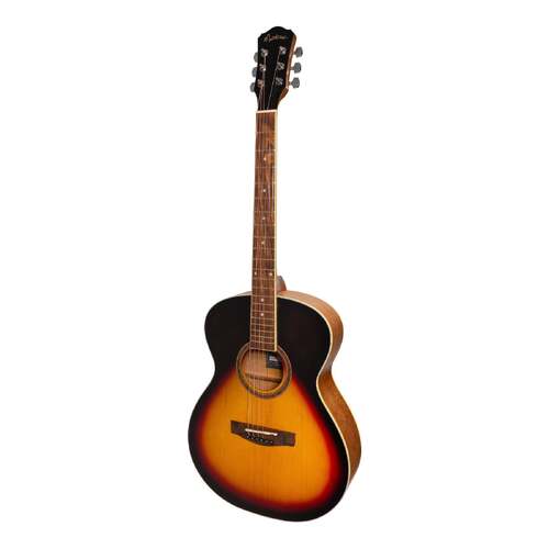 Martinez '41 Series' Folk Size Acoustic Guitar (Tobacco Sunburst)