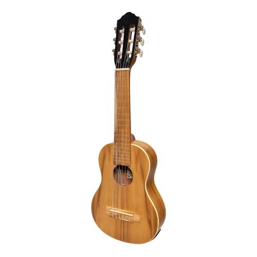 Mojo 'Guitarulele' 1/4 Size Classical Guitar with Pickup (Jati-Teakwood)