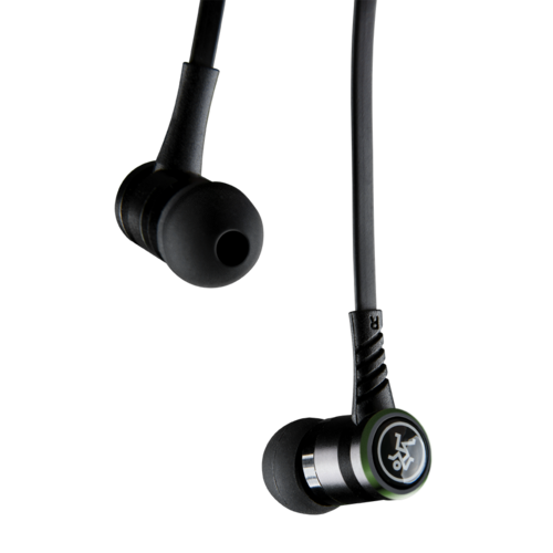 Mackie High Performance Earphones with Mic and Control
