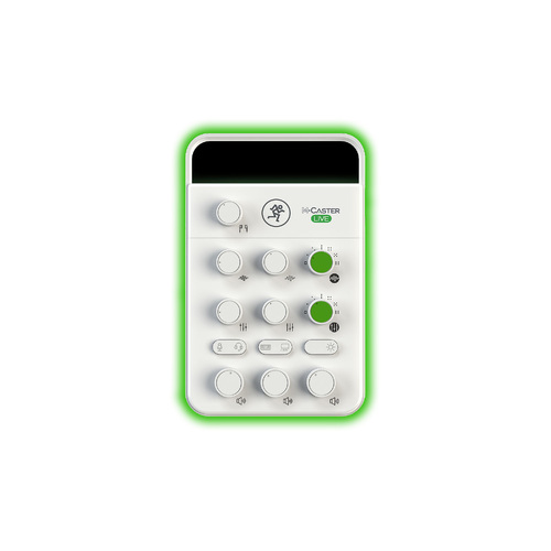 Mackie MixCaster Live Portable Streaming Mixer (White)