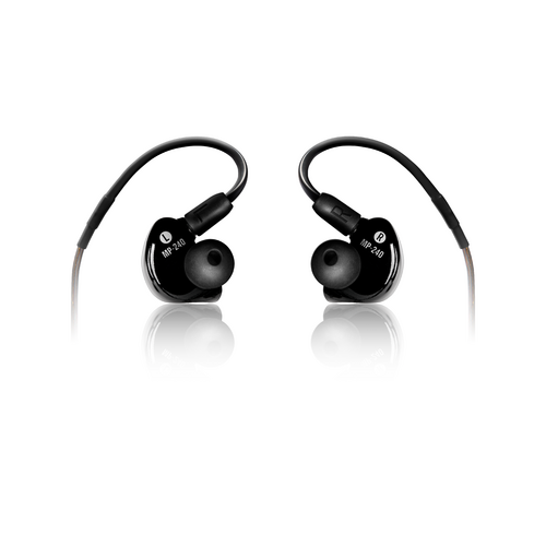 Mackie MP-240 BTA Dual Hybrid Driver Professional In-Ear Monitors with Bluetooth? Adapter
