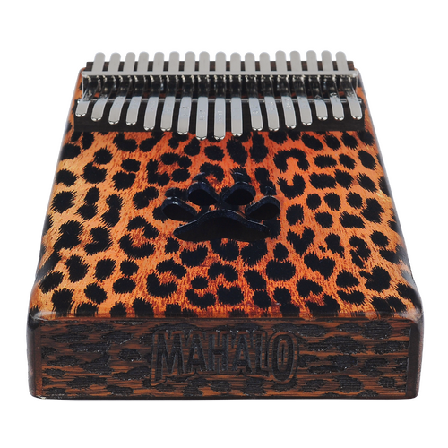Mahalo Cheetah Kalimba Cheetah Print Wrap-Around Graphic 