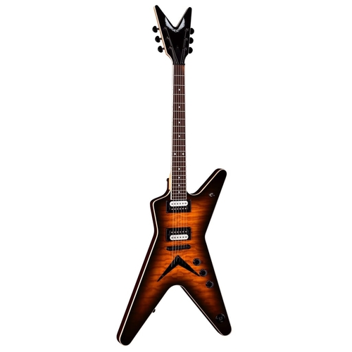 Dean X Series ML Quilt Maple Top Electric Guitar in Trans Brazilia