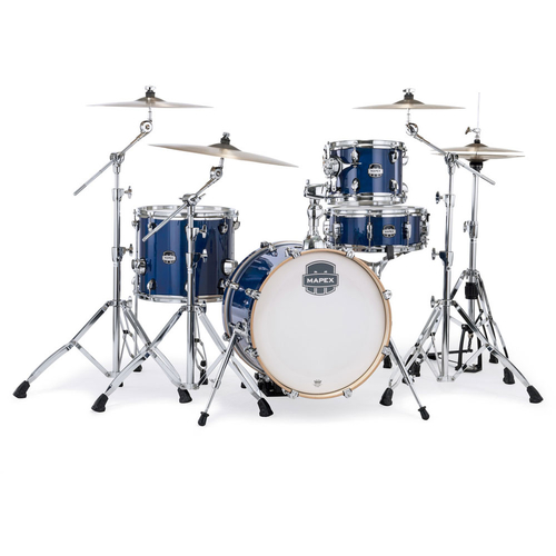 Mapex MM486SOD Mars Maple Series 4-Pce Drum Kit in Midnight Blue