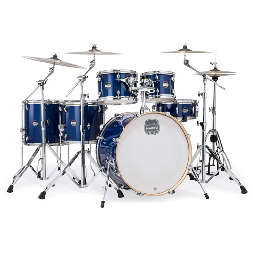 Mapex MM628SFUOD Mars Maple Series 6-Pce Drum Kit in Midnight Blue