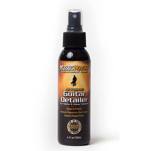 Music Nomad Guitar Detailer/Cleaner for Matte & Gloss Finishes -120ml