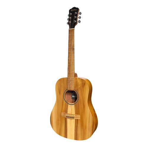 Martinez AC/EL Middy Traveller Guitar (Jati-Teakwood)