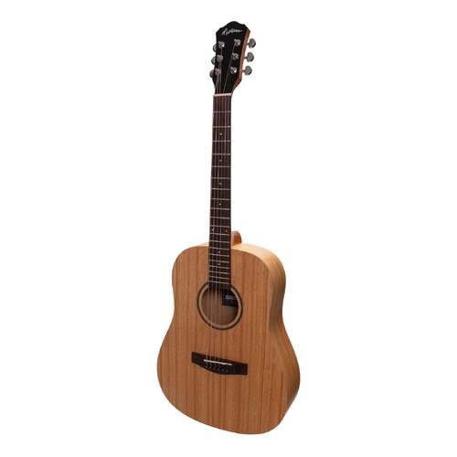 Martinez Acoustic-Electric Middy Traveller Guitar (Mindi-Wood)