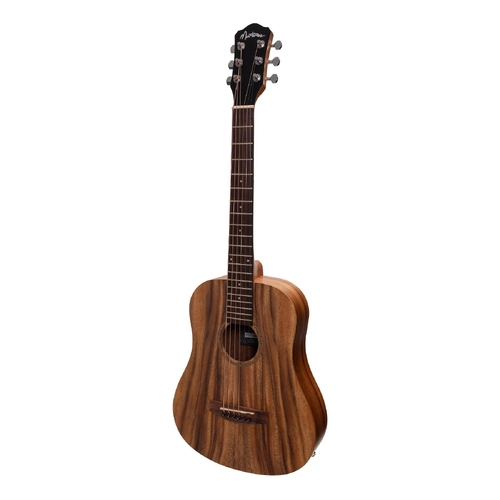 Martinez AC/EL Babe Traveller Guitar with Built-In Tuner (Rosewood)