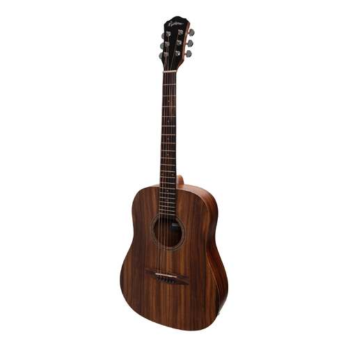 Martinez AC/EL Middy Traveller Guitar with Built-In Tuner (Rosewood)