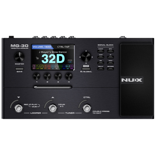 NU-X MG-30 Versatile Guitar Modeling Processor