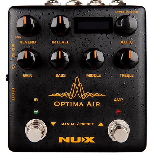 NU-X Verdugo Series Optima Air Acoustic Simulator & IR Loader Pedal