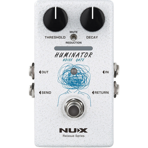 NU-X Reissue Series Huminator Analog Noise Reducer with Indicator Pedal