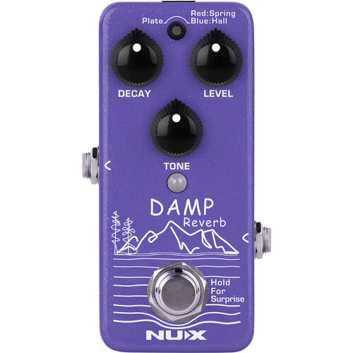 NU-X Mini Core Series "Damp" 3-Mode Reverb Effects Pedal