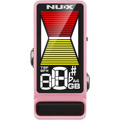 NU-X Mini Core Series MKII "Flow Tune" Mini Tuner Pedal in Pink