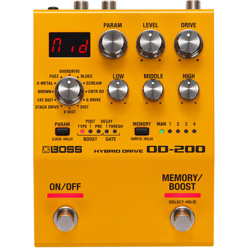 Boss OD-200 Hybrid Drive 200 Series