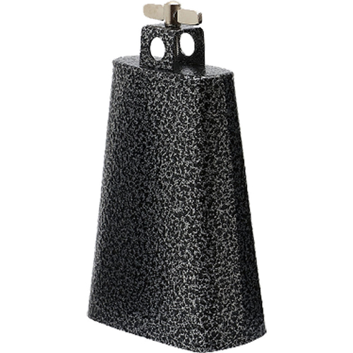 Opus Percussion 5.5" Cowbell with Mount in Black Nickel Finish