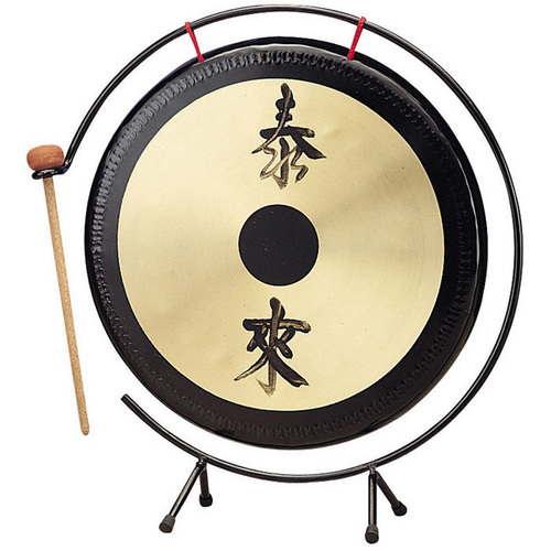 Opus Percussion 14" Gong with Stand & Mallet