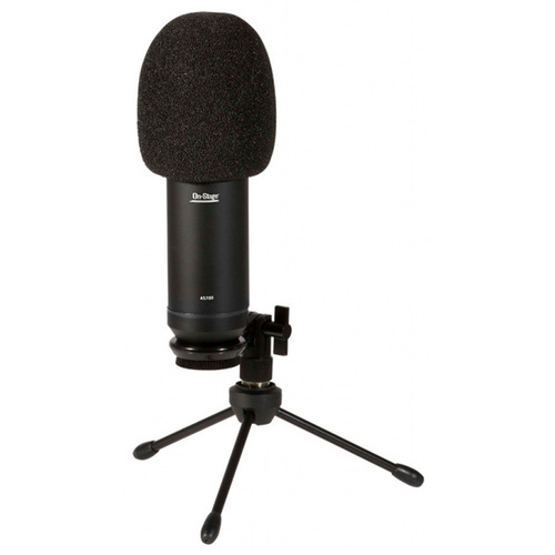 On-Stage AS700 USB Large-Diaphragm Condenser Microphone
