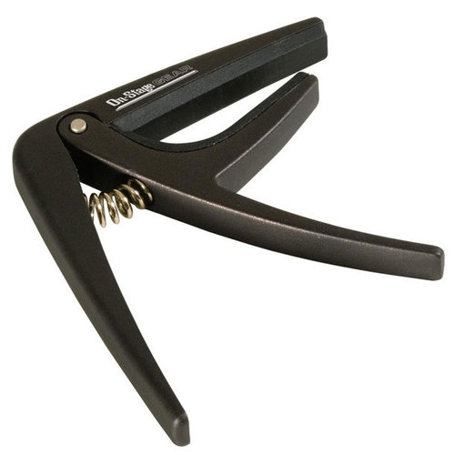 On Stage Classical Nylon String Guitar Capo in Black