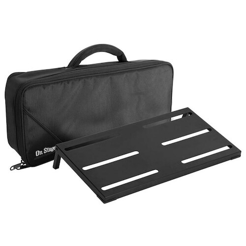 On Stage Guitar/Keyboard Pedal Board with Custom Gig Bag