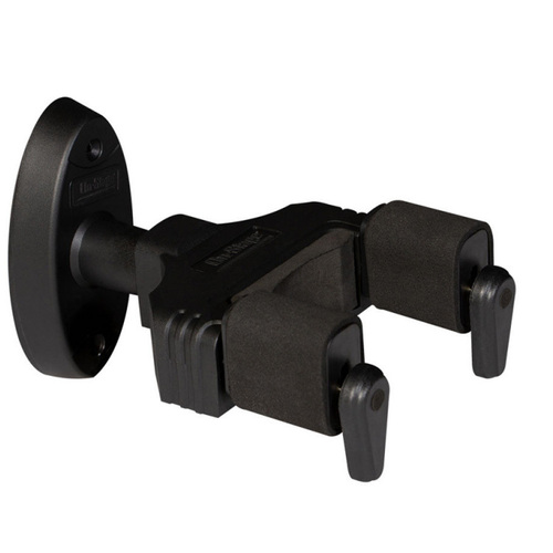 On-Stage Straight Facing Locking Wall-Mount Guitar Hanger with Metal Base