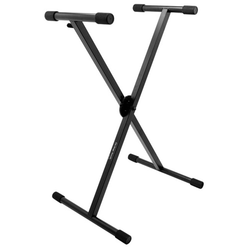 On Stage Pro Heavy Duty Single X-Braced Ergo-Lok Keyboard Stand