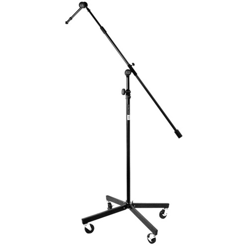 On Stage Studio Boom with 7" Mini Boom Extension and Casters