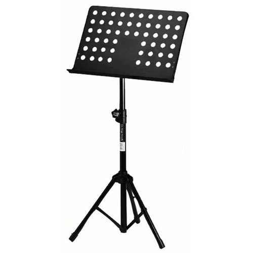 On Stage Orchestral Sheet Music Stand with Holed Bookplate