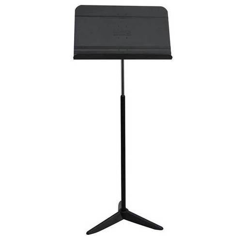 On Stage Orchestral Sheet Music Stand with Solid Bookplate