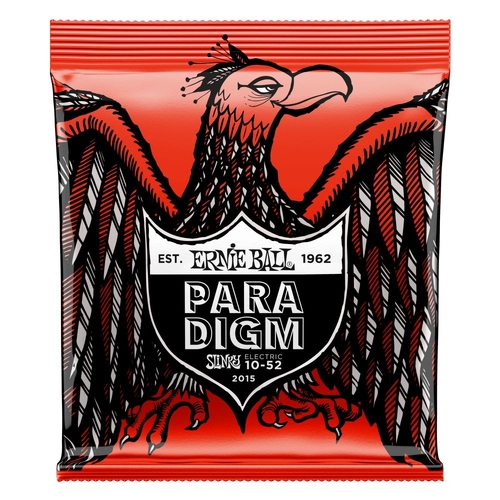 Ernie Ball 2015 Paradigm Skinny Top Heavy Bottom Slinky Electric Guitar Strings 10-52 Gauge