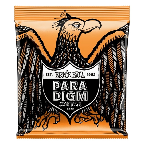 Ernie Ball 2022 Paradigm Hybrid Slinky Electric Guitar Strings 9-46 Gauge