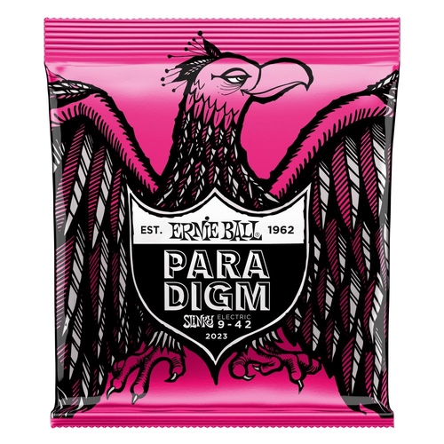 Ernie Ball 2023 Paradigm Super Slinky Electric Guitar Strings 9-42 Gauge
