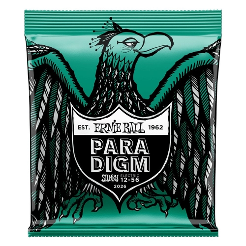 Ernie Ball 2026 Paradigm Not Even Slinky Electric Guitar Strings 12-56 Gauge
