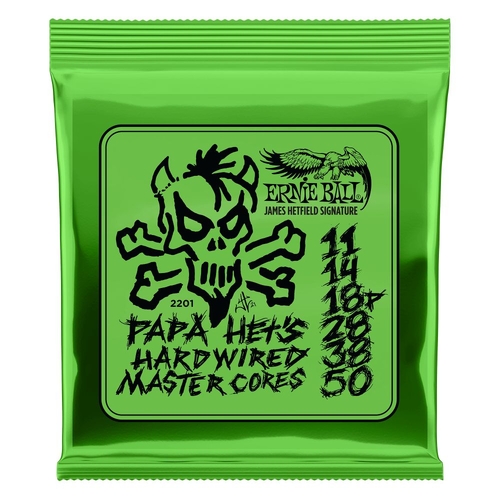 Ernie Ball Papa Het's Hardwired Master Cores Signature Strings 11-50 Gauge