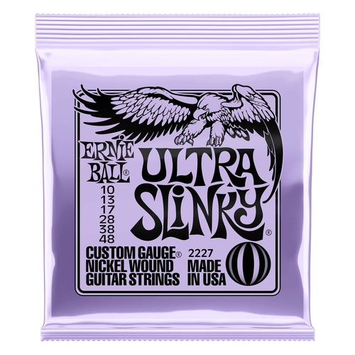 Ernie Ball 2226 Ultra Slinky Nickel Wound Electric Guitar Strings 10-48 Gauge